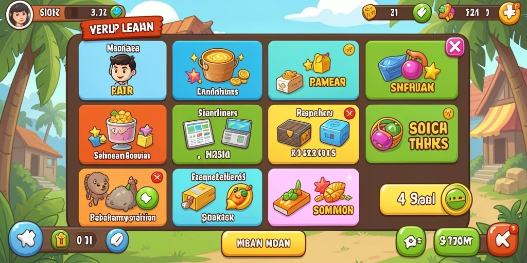 Grafis menawan yang membuat permainan semakin menarik.